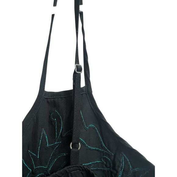 Free People Everblue Romper Black Blue XS - Picture 8 of 12